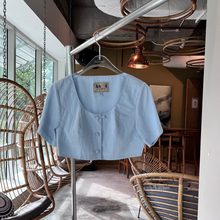 Load image into Gallery viewer, The Basics Crop Blouse
