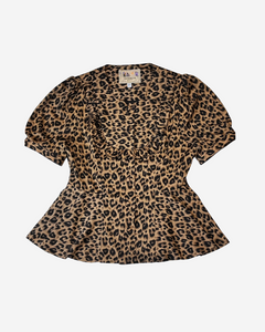 Polly Leopard Blouse