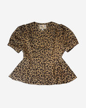 Load image into Gallery viewer, Polly Leopard Blouse
