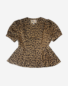 Polly Leopard Blouse